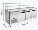 Thermaster three door DELUXE Sandwich Bar - SCB/21