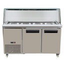 PG150FA-YG Cold Salad & Noodle Bar 4x1/1 GN Pans 1460mm Width