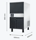 Blizzard SN-80P 36kg Underbench Ice Maker with Drain Pump | 10A