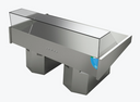Multiplexable Serve-over Refrigerated Fish Open Display Multiplexable Serve-over Refrigerated Fish Open Display