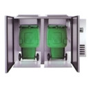 WBC2-240 Refrigerated Solid Waster Cooler with 2 Pcs