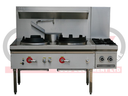 Side burners only (the wok is for display, not included) Side burners only (the wok is for display, not included)