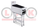 LKKCG3-2 2 Burner 300mm Gas Chargrill with Legs