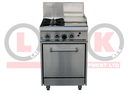 LKKOB4C+O 2 Gas Open Burner Cooktop & 300mm RHS Griddle + Static Oven