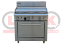 LKKOB6A+O 900mm Gas Griddle + Standard Oven