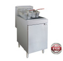 RC400E - Superfast Natural Gas Tube Fryer 22Ltr Oil Capacity