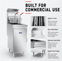 GasMax Superfast LPG Gas Tube Fryer - RC400ELPG