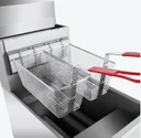 GasMax RC400ELPG Superfast LPG Commercial Single Vat Tube Fryer (394mm Wide)