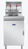 GasMax Superfast Natural Gas Tube Twin Vat Fryer - RC400TE