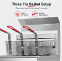 GasMax Superfast LPG Gas Tube Fryer - RC500ELPG
