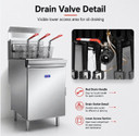 GasMax Superfast LPG Gas Tube Fryer - RC500ELPG