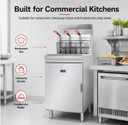 GasMax Superfast LPG Gas Tube Fryer - RC500ELPG