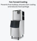 Blizzard SN-1000P 450kg Commercial Modular Cube Ice Maker