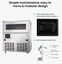 Blizzard SN-101B Commercial Ice Maker – 100kg Full Cube Ice Machine