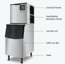 Blizzard Ice Maker Air-Cooled - SN-500P
