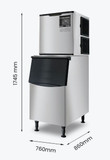 Blizzard Ice Maker Air-Cooled - SN-700P