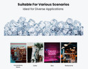  Blizzard SN-81B 80kg Underbench Commercial Cube Ice Machine