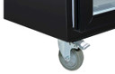 Thermaster SUCG1000B 1000L 2-Door Upright Display Fridge | Black S/S