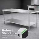 Premium Stainless Steel Workbench - WB7-1500/A