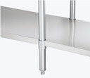 Modular System Stainless Steel Workbench - WB7-2100/A