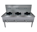 Gasmax Stainless Steel Waterless LPG Gas Triple Wok Gasmax Stainless Steel Waterless LPG Gas Triple Wok