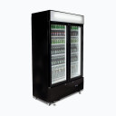 Bromic Upright Display Fridge - 960L - 2 Doors - Flat Glass - Cassette