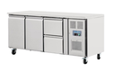 Polar GD874-A U-Series 2 Door and 2 Drawer Counter Fridge 417Ltr