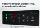Thermaster Double Door Upright Display Fridge - SUCG1000