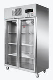 Thermaster Double Door Upright Display Fridge - SUCG1000