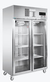 Thermaster Double Door Upright Display Fridge - SUCG1000