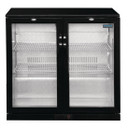 Polar GL012-A G-Series 2-Door Back Bar Cooler 198L | 850mm Under-Counter