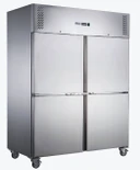 FED-X XURF1410S2V 4 Split Door Upright Commercial Freezer 1410L | 10A