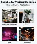 FED-X S/S Four Door Upright Freezer - XURF1410S2V