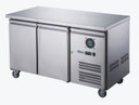 FED-X XUB7C13S2V 2-Door Stainless Steel Commercial Underbench Storage Fridge (282L)