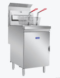 GasMax Superfast LPG Gas Tube Twin Vat Fryer - RC400TELPG