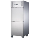 XURF600S1V FED-X S/S Two Door Upright Freezer 680mm W x 810 D x 2000 H