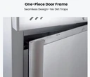 FED-X XURC1200S2V 1236L 4 Split Door Upright Stainless Steel Commercial Storage Fridge