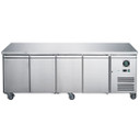 FED-X XUB6C22S4V 4-Door Stainless Steel Commercial Underbench Storage Fridge (449L)