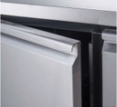 FED-X XUB6C22S4V 4-Door Stainless Steel Commercial Underbench Storage Fridge (449L)