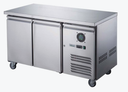 FED-X XUB6F13S2V 228L 2 Sold Door Stainless Steel Underbench Commercial Storage Freezer