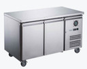 FED-X XUB6F13S2V 228L 2 Sold Door Stainless Steel Underbench Commercial Storage Freezer