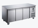 FED-X XUB6F18S3V 339L 3 Solid Door Stainless Steel Underbench Commercial Storage Freezer