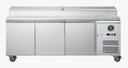 FED-X S/S Three Door Sandwich Counter - XSS7C18S3V