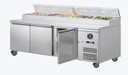FED-X S/S Three Door Sandwich Counter - XSS7C18S3V