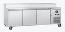 FED-X S/S Three Door Sandwich Counter - XSS7C18S3V