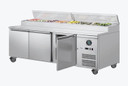 FED-X S/S Three Door Sandwich Counter - XSS7C18S3V