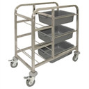 Vogue DK738 Stainless Steel Bussing Trolley Vogue DK738 Stainless Steel Bussing Trolley