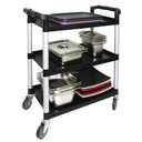 Vogue CF101 Polypropylene Mobile Trolley Small Vogue CF101 Polypropylene Mobile Trolley Small