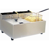 DL891-A Apuro Double Pan Bench Top Fryer 2 x 5 Ltr