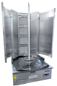 4BIVRDIS Royston 4 Burner Infrared Vertical Rotisserie - Swing Model